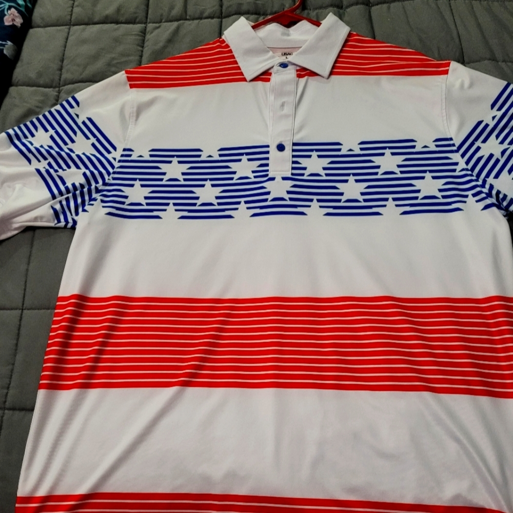 Large "u suck at golf" Golf Shirt